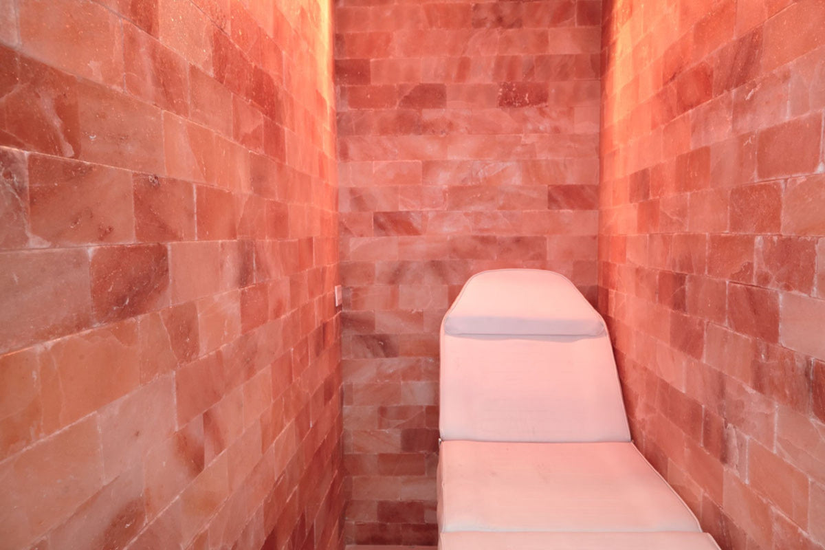 Black Tai Salt Co. Himalayan Salt Sauna 8' x  4' Surface Area - 35 Sq feet