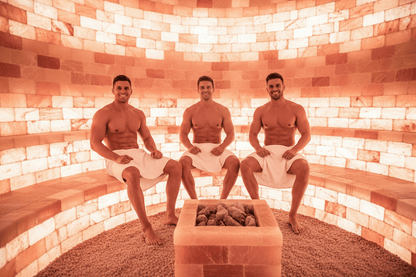 Black Tai Salt Co. Himalayan Salt Sauna 8' x  4' Surface Area - 35 Sq feet