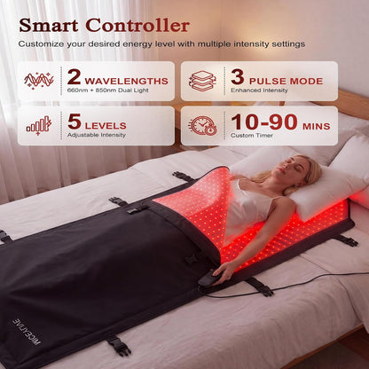Red Light Therapy Mat for Full Body, Medical-Grade TPU,FSA&HSA Eligible — product view 8