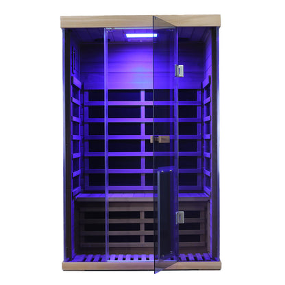Wizzisauna 2 Person Red Cedar Far Infrared Sauna